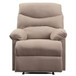 Arcadia - Motion Recliner - Beige Woven Fabric