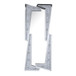 Noralie - Accent Floor Mirror - Pearl Silver - Wood - 63"