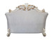 Vendom II - Loveseat - Two Tone Ivory Fabric & Antique Pearl Finish