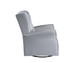 Zeger - Swivel Chair With Glider - Gray Fabric