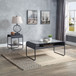 Raziela - Coffee Table - Concrete Gray & Black