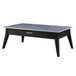 Zemocryss - Coffee Table - Marble & Dark Brown Finish