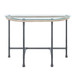 Brantley - Side Table - Clear Glass & Sandy Gray Finish