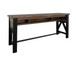 Loft Brown - Counter Height Sofa Table - Two Tone Gray / Brown