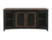 Pueblo - TV Stand / Console / Wall Unit - Black / Medium Brown