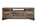 Loft Brown - 76" TV Stand / Console With 2 Drawers / 4 Doors - Two Tone Gray / Brown