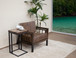 Maya - Accent Table - Deep Brown