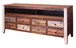 Antique - TV Stand / Wall Unit - Multicolor