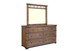 Parota - Mirror - Cinnamon Brown