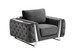 1051 - Contemporary Velvet Chair