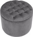 Queen - Velvet Storage Ottoman
