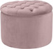 Queen - Velvet Storage Ottoman