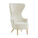 Jezebel - Velvet Wingback Chair