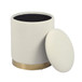 Zoe - Velvet Storage Ottoman