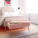 Ziva - Velvet Storage Bench