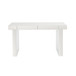 Clara - Lacquer Desk - Glossy White