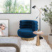 Naomi - Velvet Swivel Chair