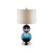 Camila - Glass Table Lamp - Purple / Blue