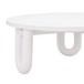 Tildy - Concrete Coffee Table - White