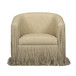 Shag Me - Vegan Leather Swivel Chair
