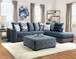 Brielle - Sectional - Blue