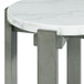 Rosamel - Round End Table - Gray