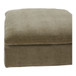 Clay - Performance Fabric Ottoman - Light Brown