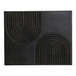 Passages - Carved Wood Wall Art - Black