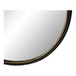 Sax - Round Mirror - Black