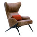 Amos - Leather Accent Chair