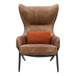 Amos - Leather Accent Chair