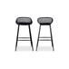 Piazza - Outdoor Barstool (Set of 2) - Black