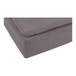 Clay - Ottoman Livesmart Fabric - Light Gray