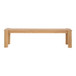 Tempo - Outdoor Dining Bench - Light Brown