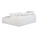 Terra - Livesmart Fabric Condo Nook Modular Sectional - Cream