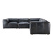 Luxe - Classic L Modular Sectional - Antique Black