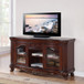 Remington - TV Stand - Brown Cherry