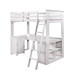 Ambar - Loft Bed - Light Gray