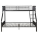 Caius - Twin Long/Queen Bunk Bed - Gunmetal