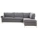 Melvyn - Sectional Sofa - Gray Fabric