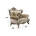 Bently - Chair With 2 Pillows Same Lv01581) - Fabric & Champagne