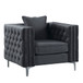 Gillian II - Chair - Light Gray Velvet