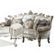 Picardy II - Sofa With 7 Pillows - Fabric & Antique Pearl