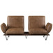 Narech - Sofa With Swivel - Nutmeg Top Grain Leather