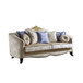 Sheridan - Sofa With 7 Pillows - Cream Fabric