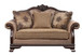 Chateau De Ville - Loveseat - Fabric & Espresso Finish