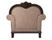 Chateau De Ville - Chair - Fabric & Espresso Finish