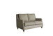 House - Marchese Loveseat - Tan PU & Tobacco Finish