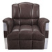 Brancaster - Accent Chair - Retro Brown Top Grain Leather & Aluminum