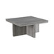 Uster - 2 Piece Occasional Set (Coffee Table And End Table) - Light Gray